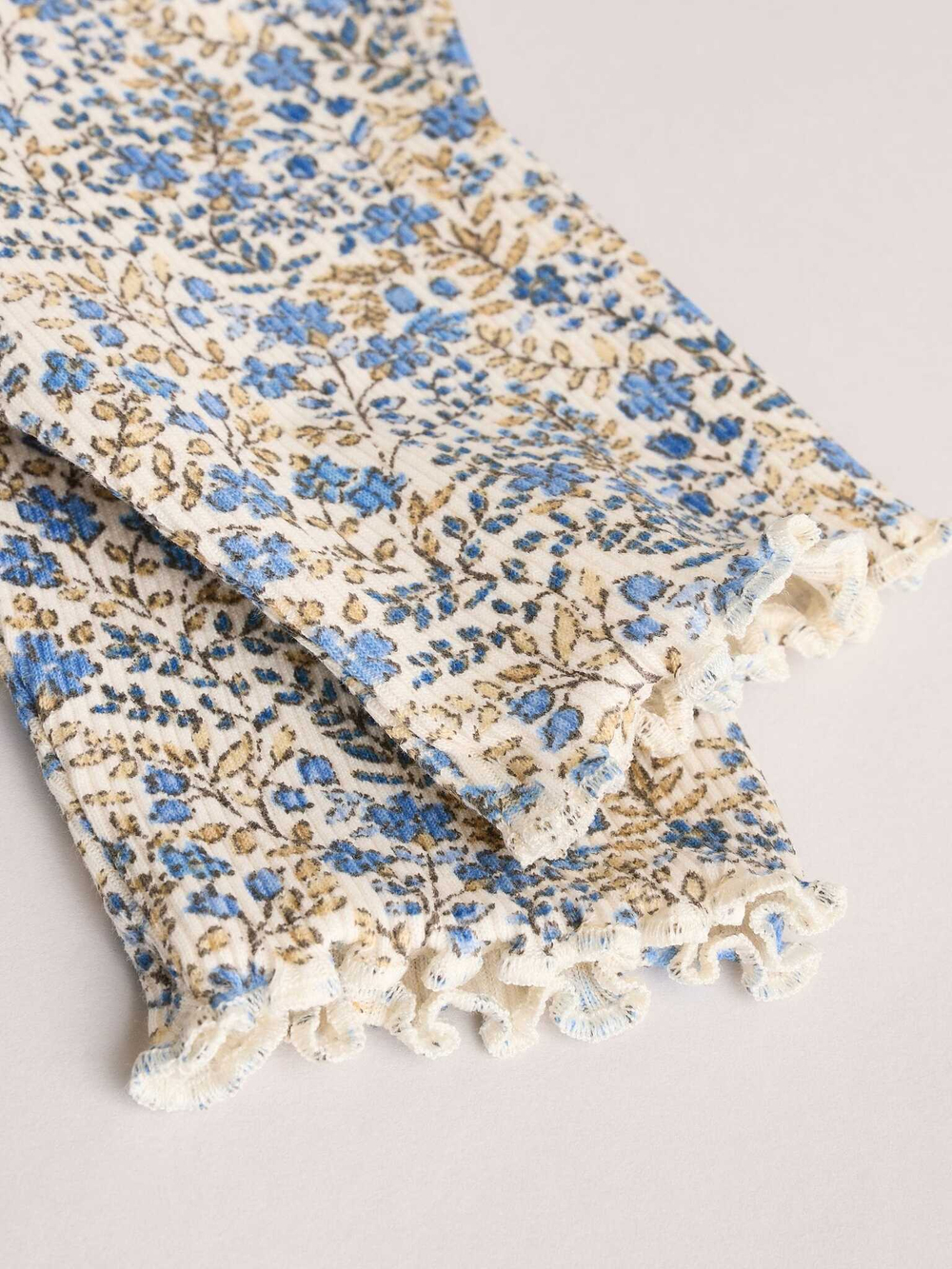 Лонгслив и легинсы в комплекте для малышей Next E66-477, Молочный, Голубой