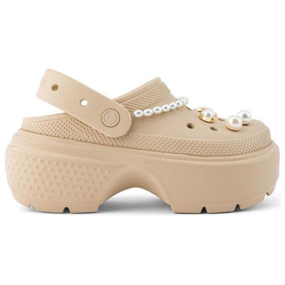 Crocs Сабо Бежевый Женские