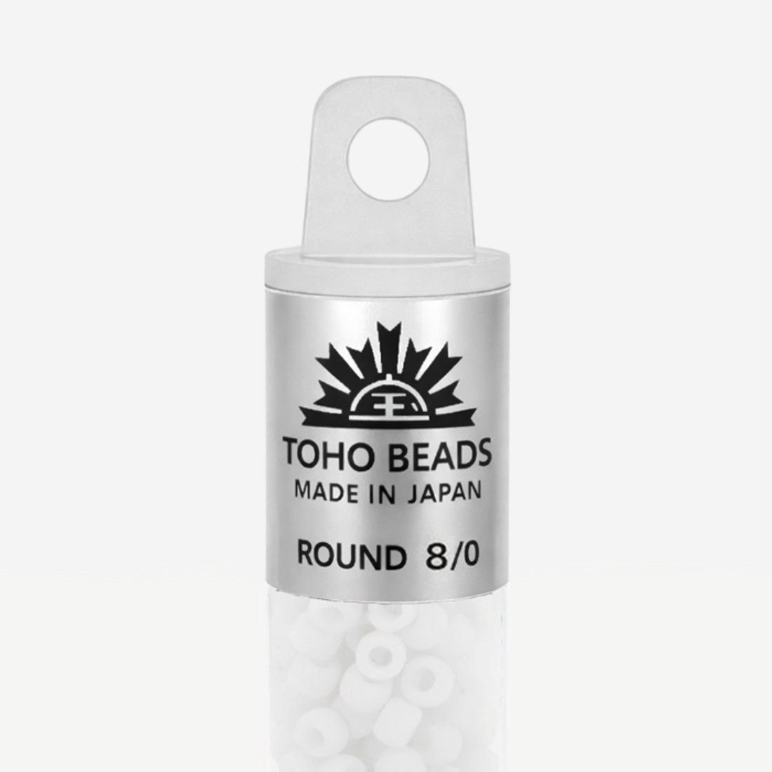 Японский бисер TOHO Round 8/0 (№41), непрозрачный глянцевый