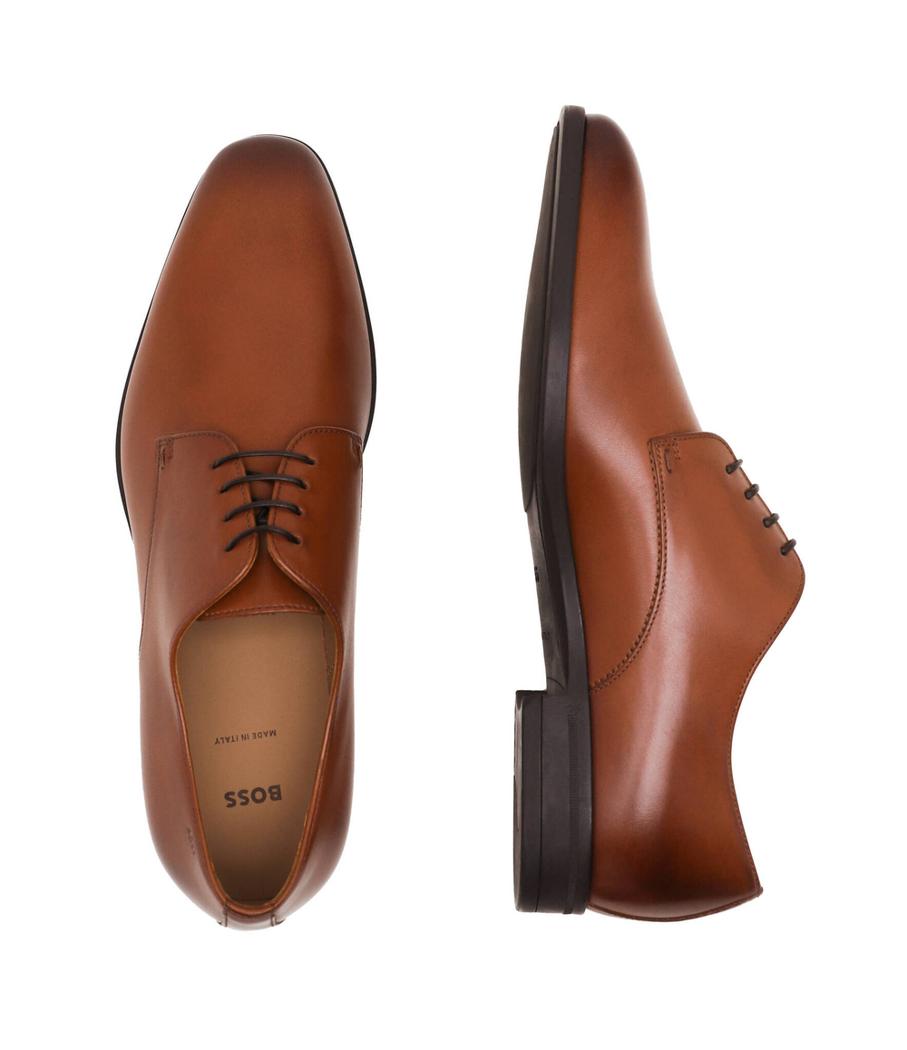 Кожаные дерби kensington BOSS BLACK - коричневый(50499842)