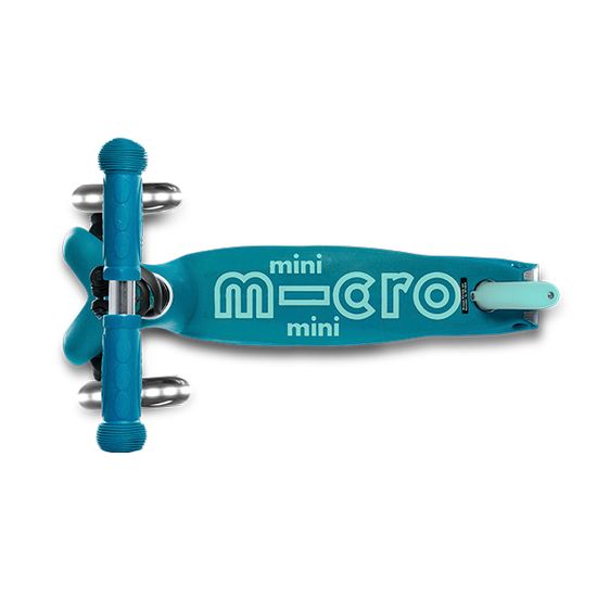 Самокат Mini Micro Deluxe LED Аква