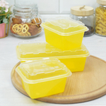 Набор контейнеров для заморозки Zip mix 1/2 (лимон)