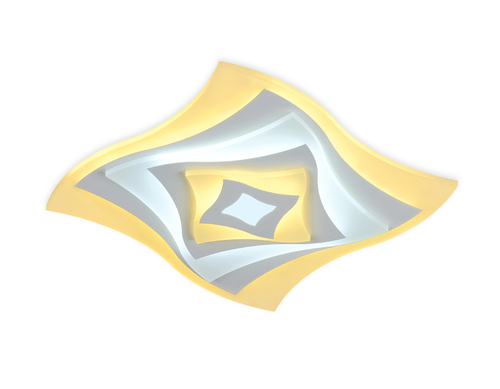 Потолочный светодиодный светильник с пультом FA800 WH белый 82W 500*500*60 (ПДУ РАДИО 2.4)