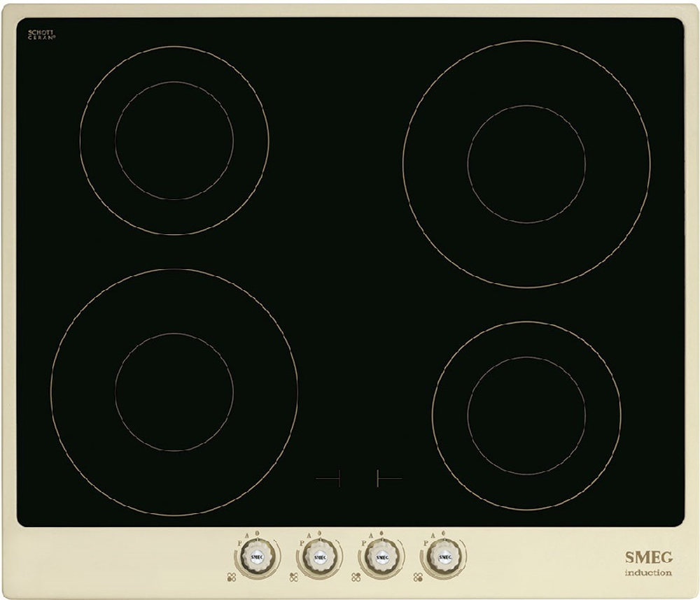 Индукционная варочная панель Smeg SI764POM