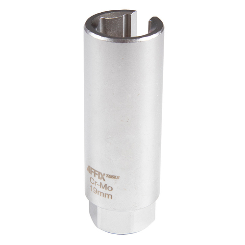 AFFIX (AF10360319) Головка для кислородных датчиков, 19 мм, разрезная, глубокая