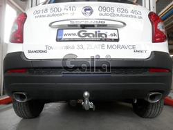 Фаркоп оцинкованный Galia S129C для Ssang Yong New Actyon 2011-(паспорт и сертификат в комплекте)(без электрики)