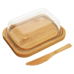 Масленка 370мл с бамб/под с бамб/нож Studio TM Appetite