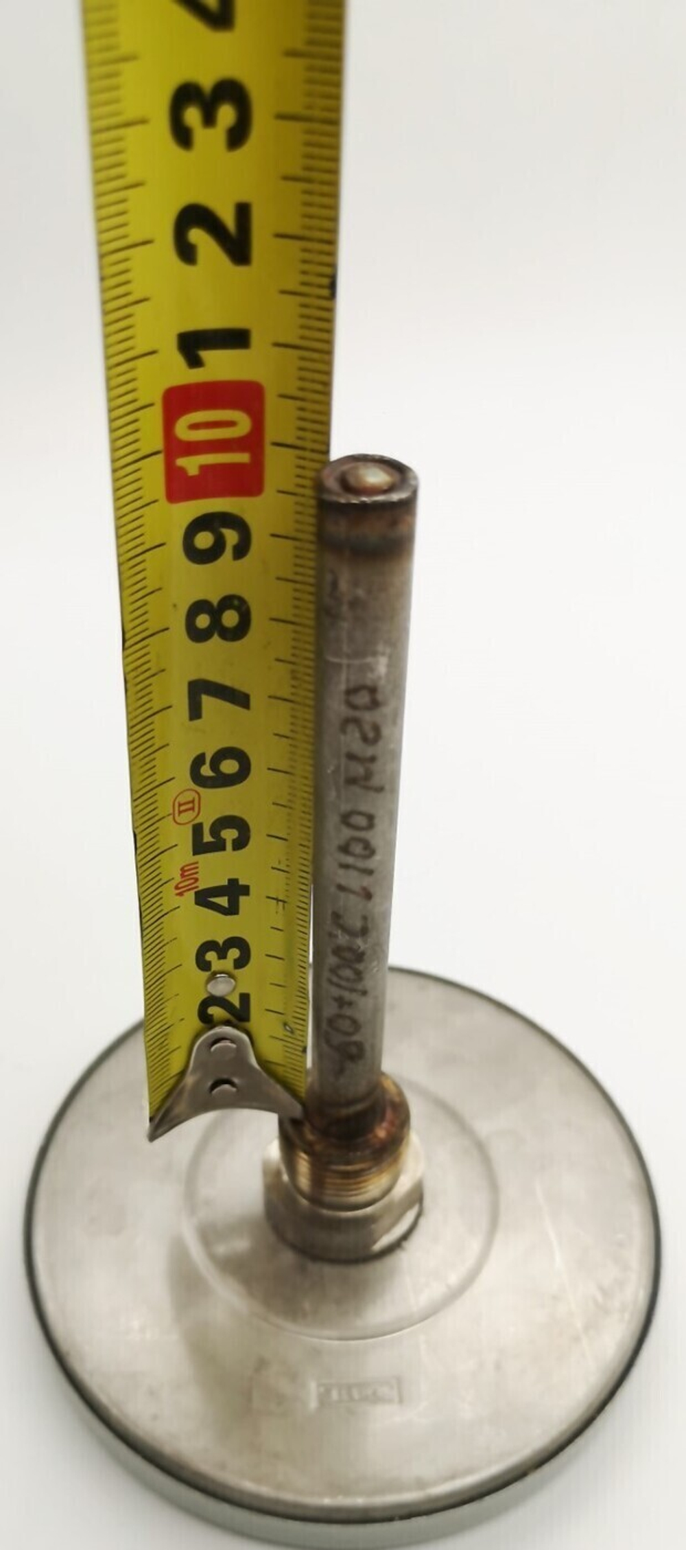 Термометр биметаллический ТБ-2 (-50+100) 100мм, 1%, G1/2, осевой, показывающий