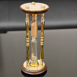 Песочные часы "Эксклюзивные" (Златоуст) 20 мин. в футляре