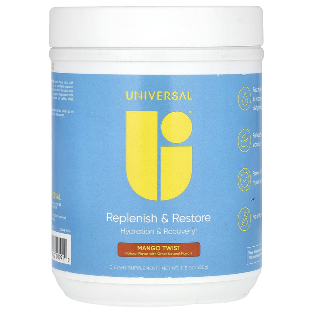 Universal U, Replenish & Restore, манго, 330 г.