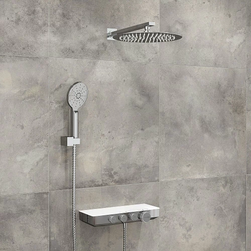 Душевая система WasserKRAFT Mindel A8599.090.116.010.127.011 Thermo хром