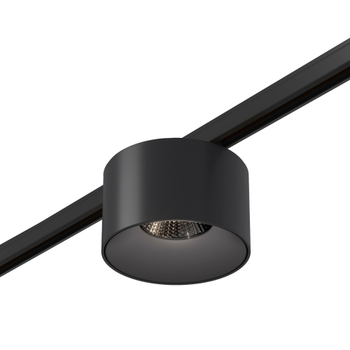 ST669.446.05 Магнитный трековый светильник Черный LED 1*5W 4000K 350Lm Ra&gt;90 36° IP20 D60xH37 24V SUPER5