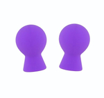 Фиолетовые присоски для груди LIT-UP NIPPLE SUCKERS SMALL PURPLE (Цвет: фиолетовый)