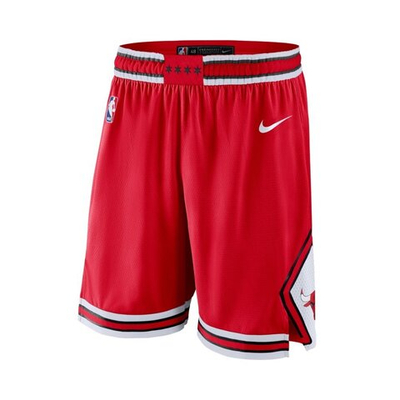 Шорты Nike NBA Chicago Bulls Swingman Road Shorts Red