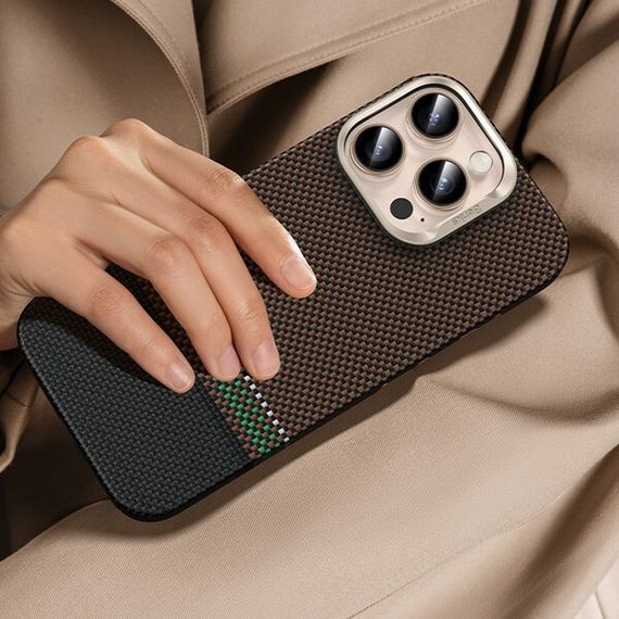 Чехол Benks ArmorAir Prestige для iPhone 16 Pro Kevlar 600D (C.K.FL.AP.GD.G065)