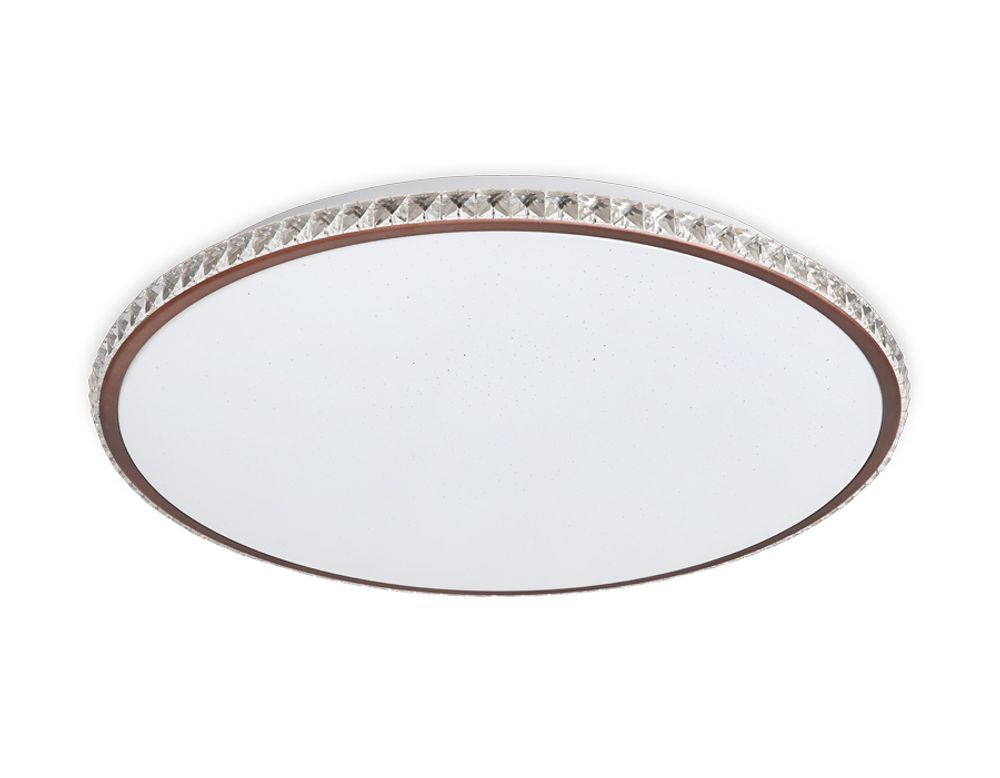 Ambrella Потолочный светодиодный светильник с пультом и дополнительной подсветкой Crystal FF71