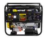 Портативный бензогенератор HUTER DY6500LXA - [5 кВт / 220V] с АВР