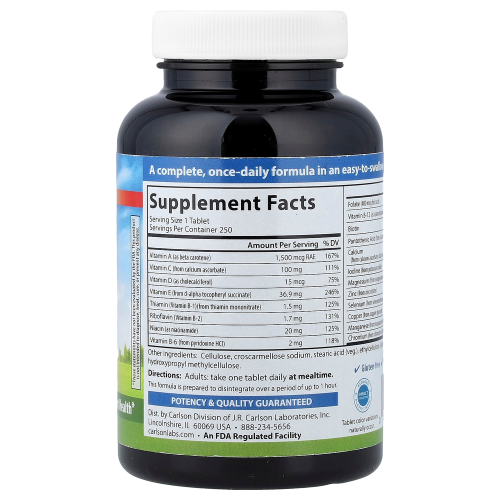 Carlson, Mini Multi, 250 мини-таблеток
