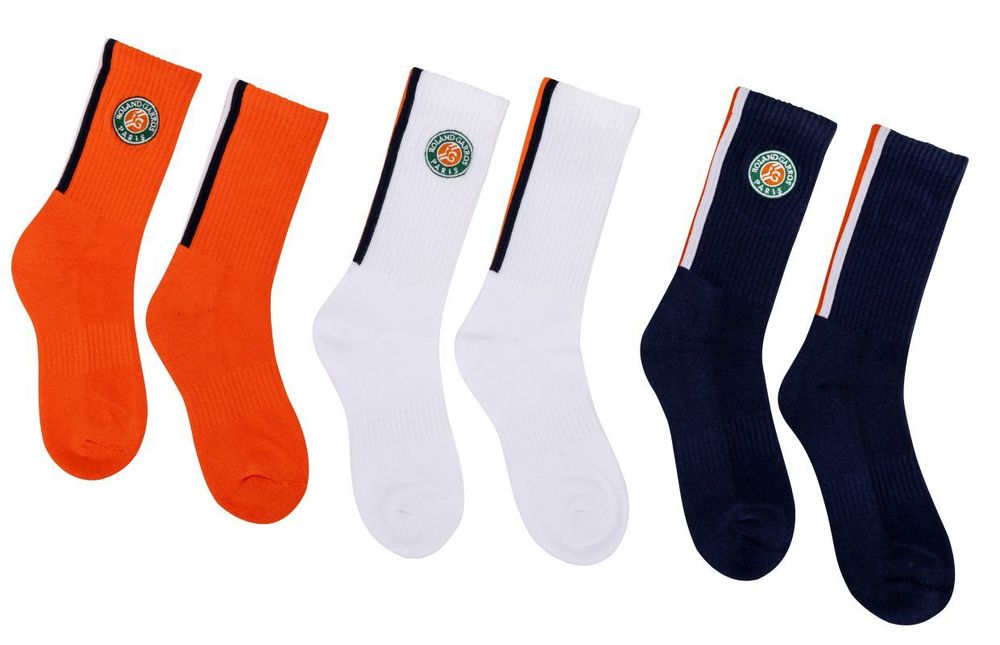 Теннисные носки Roland Garros Sport Socks 3P - marine/blanc/terre battue
