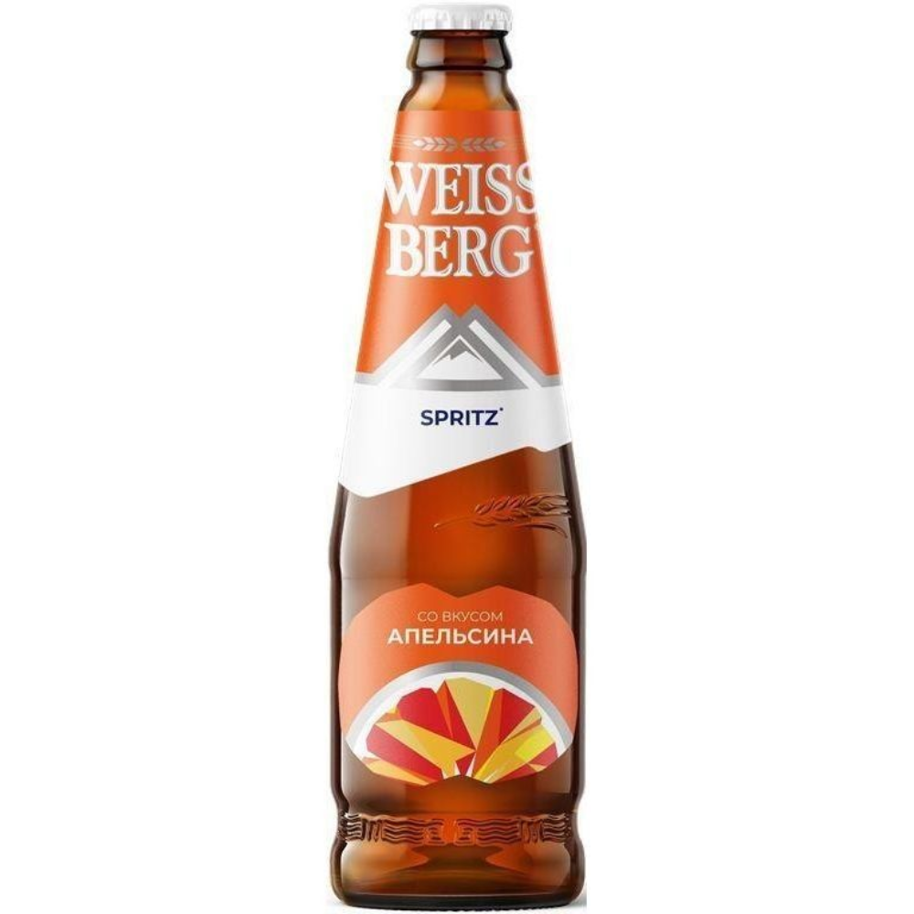 Пиво Вайс Берг со вкусом апельсина 0.45 л