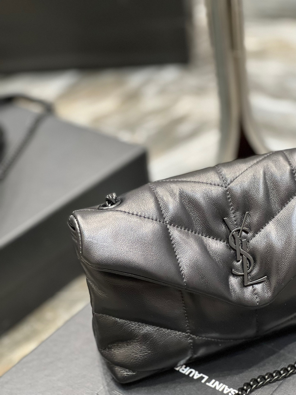 Saint Laurent Loulou Puffer Bag 23 cm