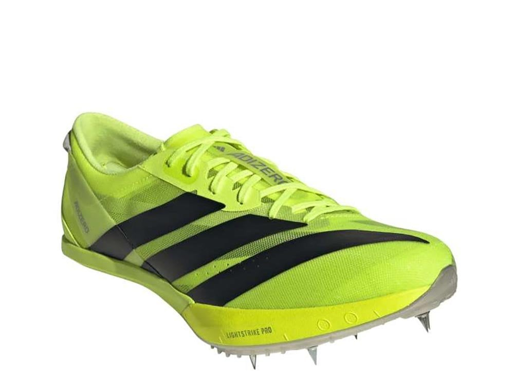 Шиповки беговые adidas Adizero Finesse U лаймово-черные