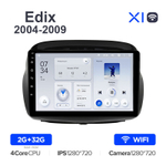 Teyes X1 10,2"для Honda Edix 2004-2009
