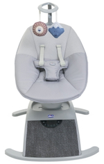 Креслице-качалка (шезлонг) детское Chicco Comfy Wave Silverspring