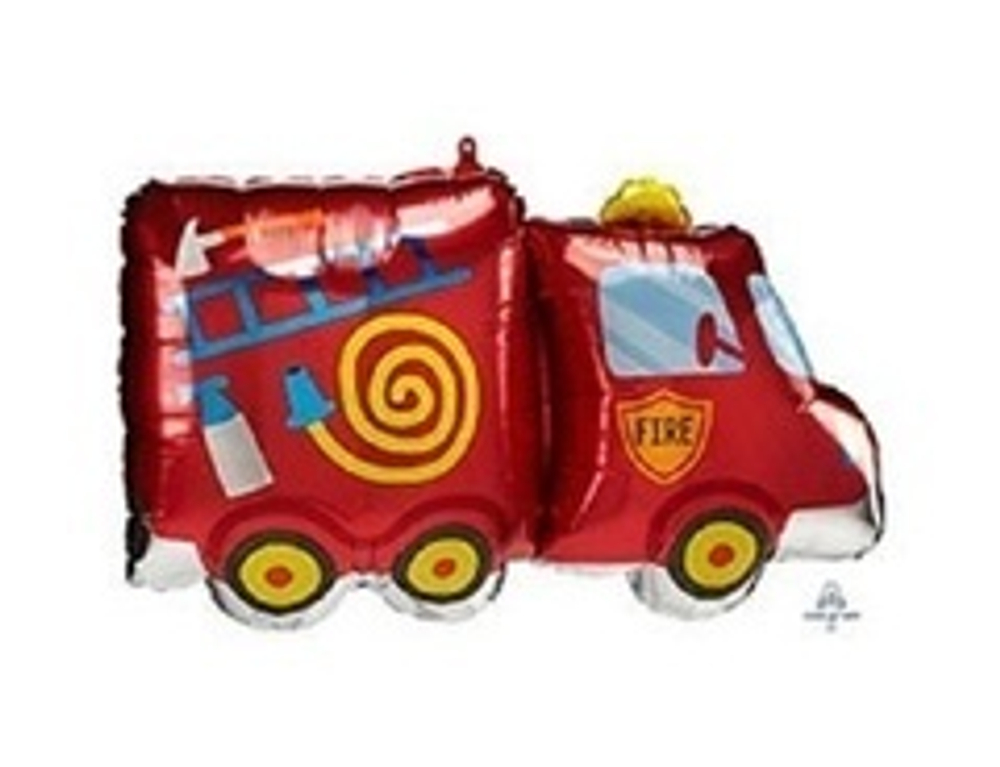 А Фигура, Машина пожарная, 30"/76см * 18"/45см, 1 шт.
