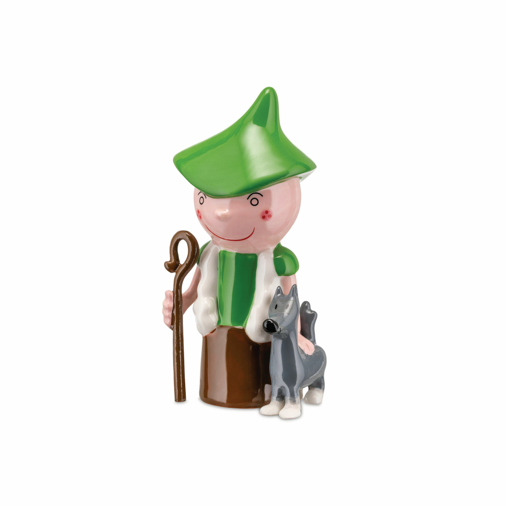 Alessi - Фигурка овчарки Happy Eternity Baby / артикул   AGJ01 6  / GTIN 8003299448487