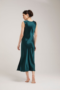 Сорочка Vivis Leona pine-black темно-зеленая