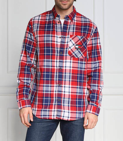 рубашка Tommy Jeans - красный(DM0DM15404)