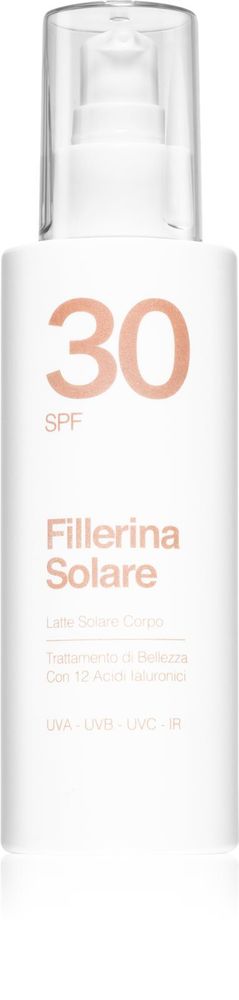 Fillerina  солнцезащитный крем для тела SPF 30 Sun Beauty Body Sun Milk