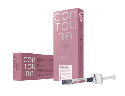 Гель гиалуроновый вязкоэластичный д/контурной пластики КОНТУРА БИО LIPS 20 мг/мл, 1 мл