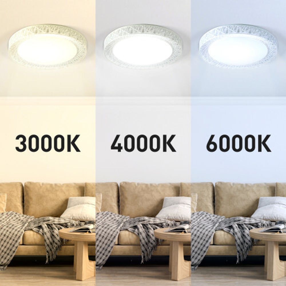 Светильник потолочный светодиодный ЭРА Классик с ДУ SPB-6-70-RC Savern W 70Вт 3400-5500К