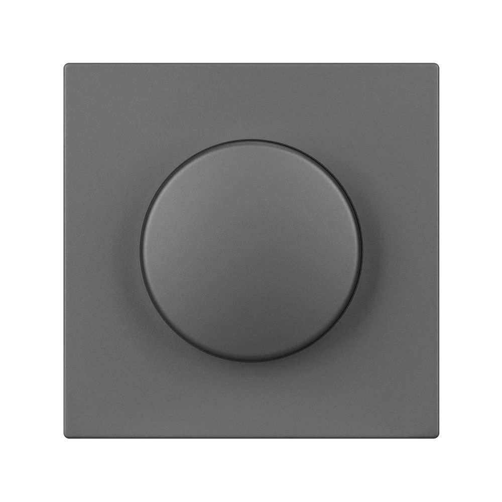 Лицевая панель светорегулятора PNL-NOBE-FB-SFPL-GR (Arlight, Серый базальт) 060262