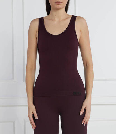 топ DKNY Sport - бордовый(DP2T9040)