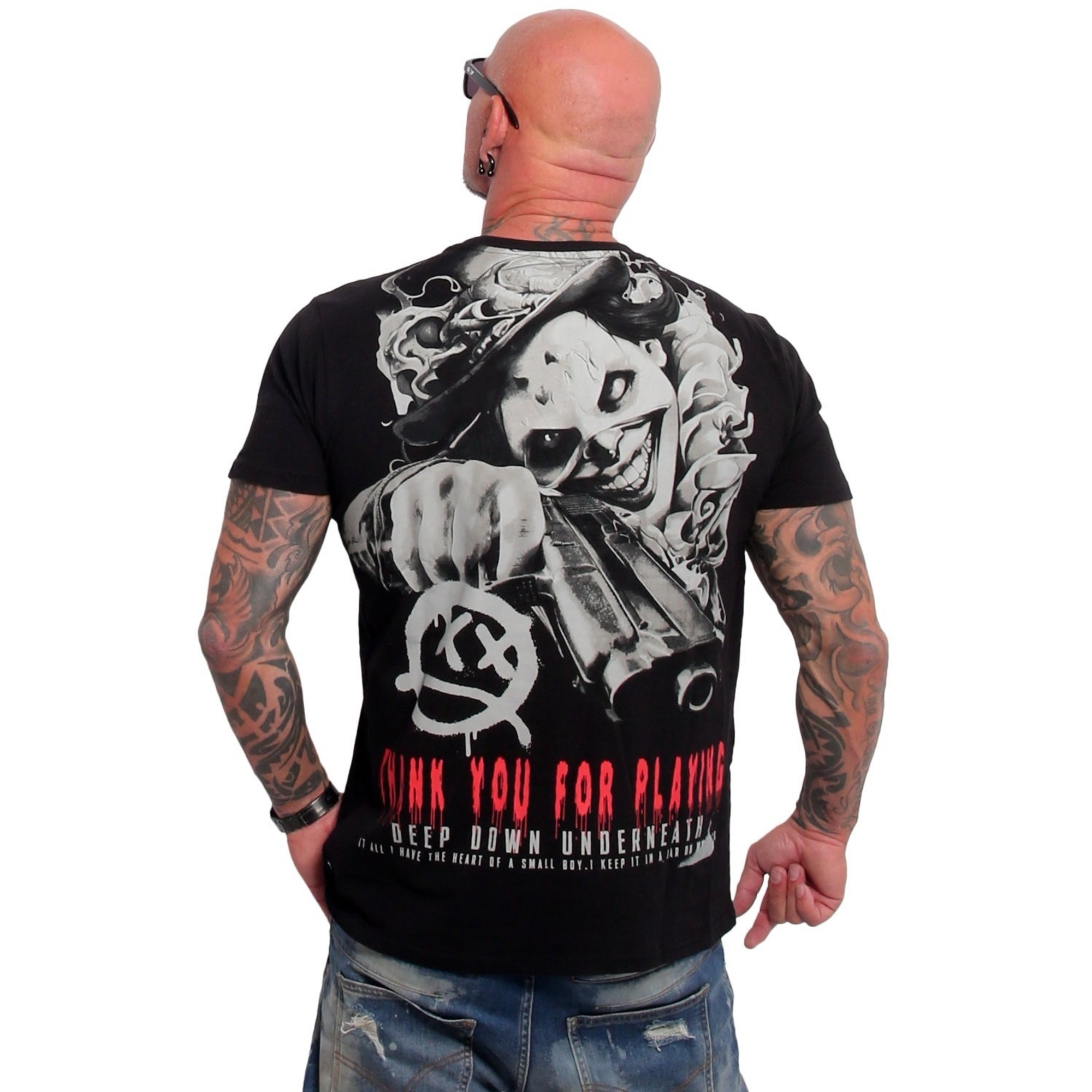Футболка YAKUZA Deep Down V02 T-Shirt Black