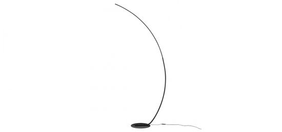 Торшер светодиодный 4380/10FL чёрный Archie Hightech Odeon Light