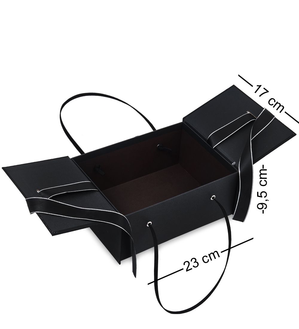 WF-185-A Набор коробок из 3 шт, черный