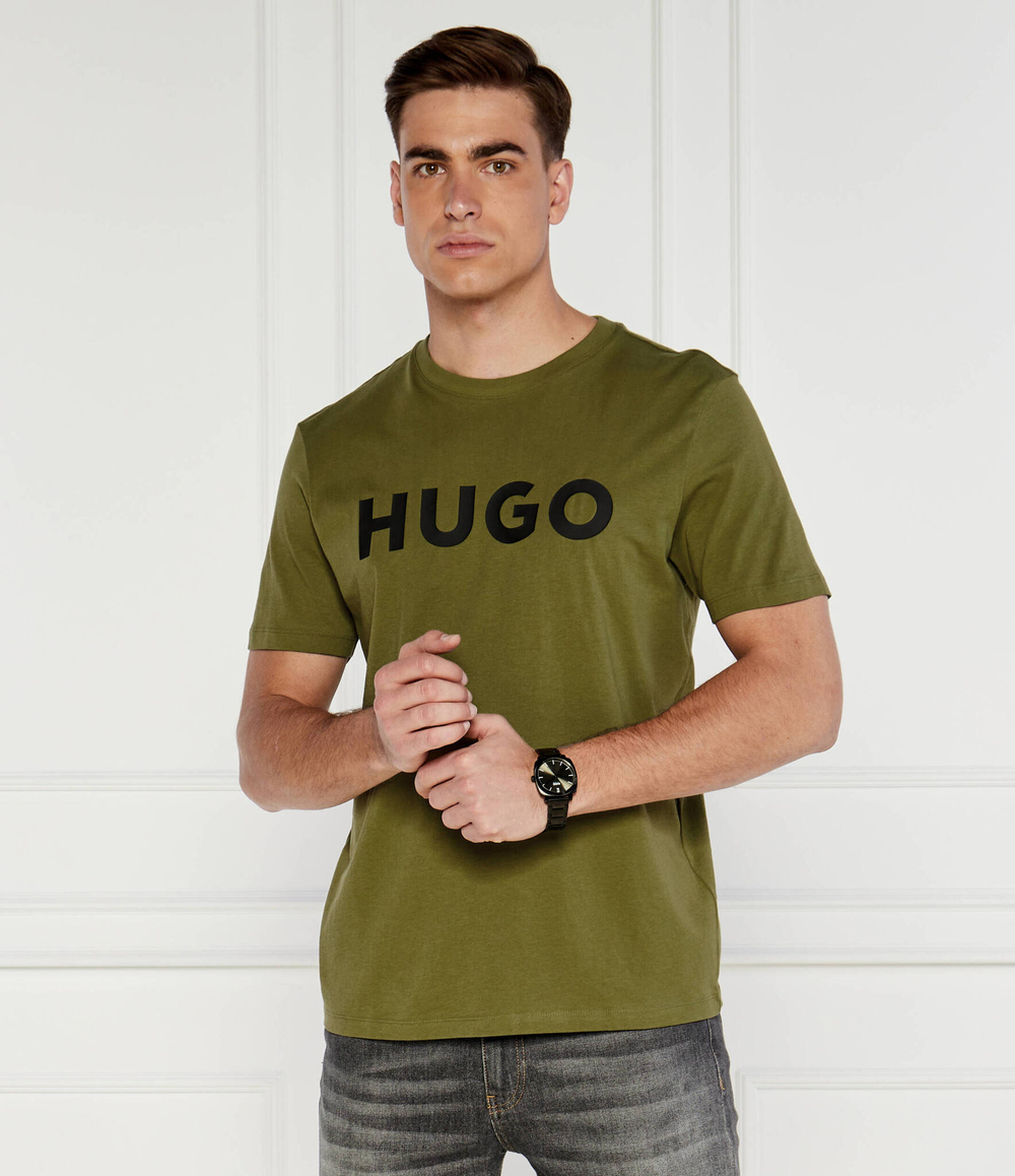 Футболка Dulivio HUGO - хаки(50467556)