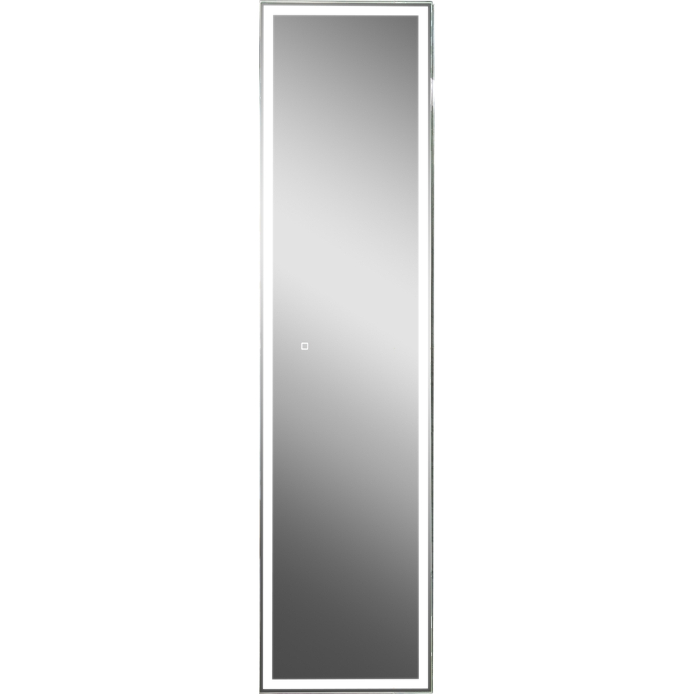 Зеркало-пенал MIXLINE "Эклипс" 400*1600 (ШВ) универсал., сенсорный выкл., светодиодная подсв. ЧЕРНЫЙ