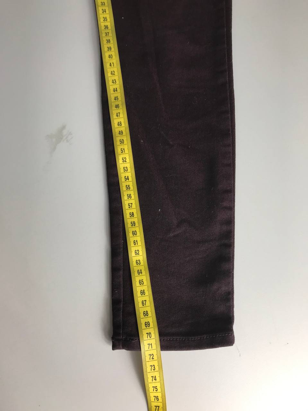 Джинсы H&M скинни, маркировка 38, визуально на 44 размер