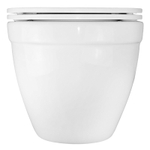 Унитаз подвесной Azario Fora 368х530х410 безободковый, с системой смыва "Скрытое Торнадо", в комплекте с быстросъемным сиденьем микролифт (AZ-0017-UQ3)