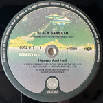 Black Sabbath ‎– Heaven And Hell (Скандинавия 1980г.)