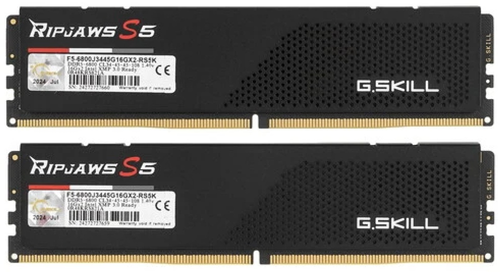 Оперативная память G.SKILL F5-6800J3445G16GX2-RS5K 32 Гб