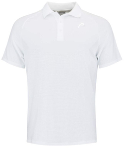 Мужское теннисное поло Head Performance Polo Shirt - white