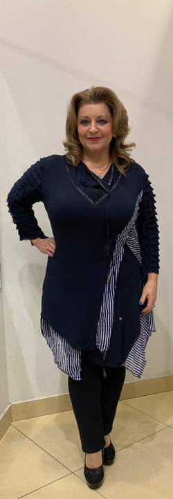 Комбинированная французская туника