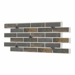 Клинкерная термопанель ППС BestPoint Exclusive Metal Dark 1020х455 мм