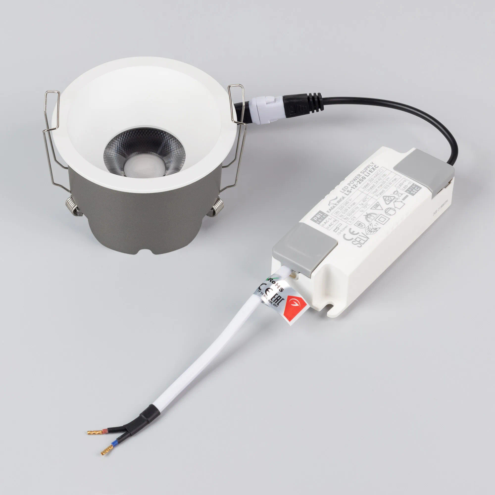 Светильник MS-HARBOR-R82-10W Day4000 (WH, 24 deg, 230V) (Arlight, IP20 Металл, 5 лет) 050176